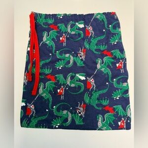 Mini Boden Knight & Dragon Drawstring Bag